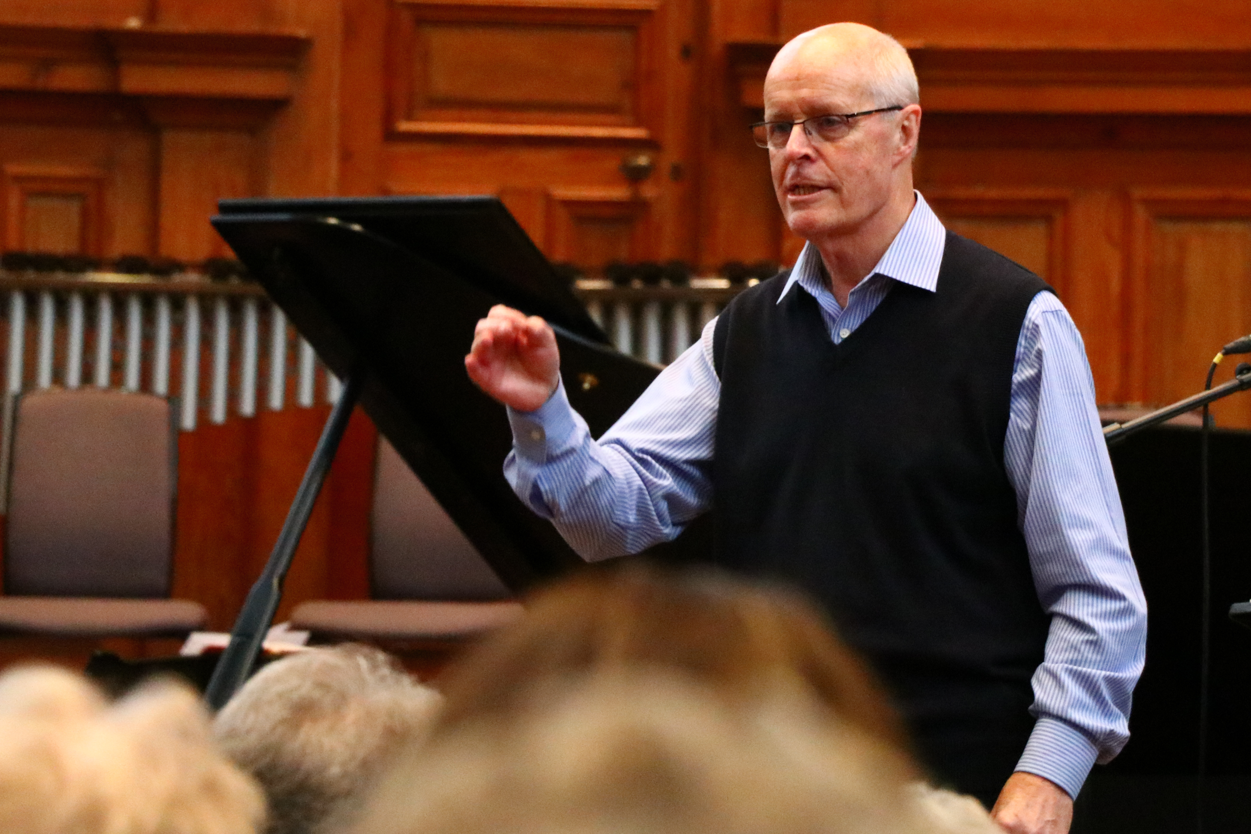 Brian Kaye leads workshop